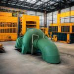450-1000rpm Hydro Turbine Generator Designed for 50HZ/60HZ Frequency