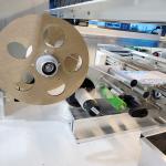 Wood Packaging Chemical Sticker Labeling Machine with Vision Camera and Dividing