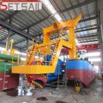 700m3 Capacity 18 Inch Cutter Suction Dredger with 38m Total Length PLC Siemens