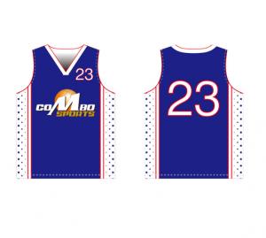 China Polyester Sublimated Basketball Jersey , ODM Recycled Tee Shirts on sale