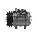 4472007443 Car AC Compressors 10P08E 1A For Kubota 12V WXTK302