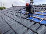 Direct Photovoltaic House 35W Curved Surface Solar Panel Roof Tile with Max.