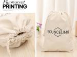 Customize Cotton Dust Bag Small Linen Drawstring Bag Canvas For Shoes Gift