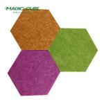 High Density Fire Retardant Polyester Fiber Acoustic Board For Modern Space