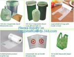 100% compostable PE garbage bag, 100% biodegradable and compostable dog waste