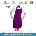 Dirty resistant coffee color unisex working apron with 2pockets for coffee shop