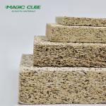 Quick Installation Wood Wool and Cement Square Acoustic Panel with Fireproof