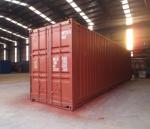 40 Foot Wing Flying Open Side Door Shipping Container with Electric Hydraulic