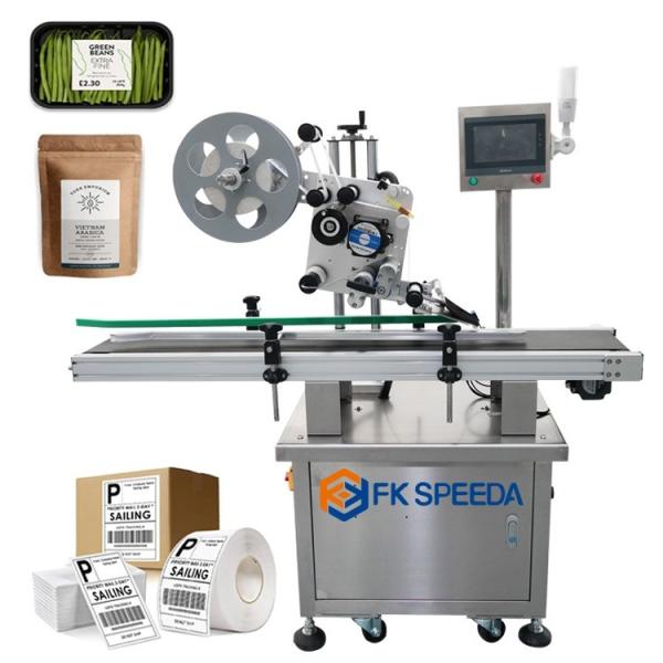 Flat Box/Paper Bag/Card Plastic Bag Automatic Speed Precision Header Labeling