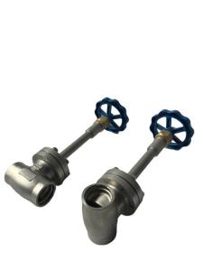 Wholesale Low Temperature Cryogenic Globe Valve Flange Type Long Stem For LNG LPG from china suppliers