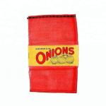 25kg Transparent Plastic Singlet Bag Mesh Bag Type For Potatoes