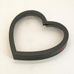 Customized Heart Shape Ppaer Boxes Cardboard Box With Window