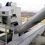 Sewage Screw Press Machine , 1.2m3/h Small Dewatering Screw Press