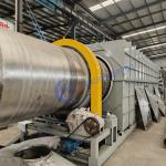 Coconut Shell Carbonization Furnace Horizontal Carbonization Rotary Kiln Fully