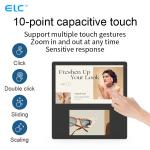 Elevator Advertising Player Dual Screen Digital Signage Wall Mount RJ45 Tablet