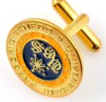 Whole Selling New design Gold Plating metal mens wedding custom cuff link