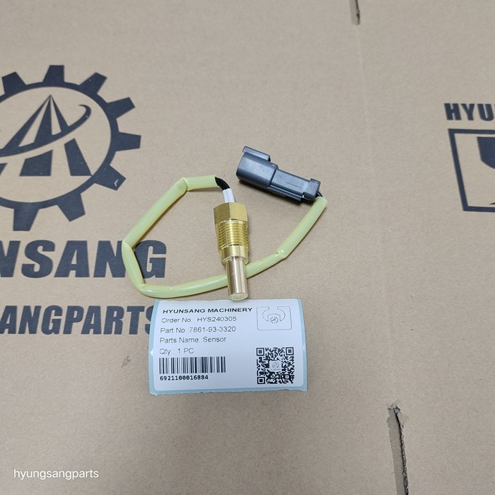 Excavator Parts Temperature Sensor 7861-93-3320 7861933320 For PC240 PC270