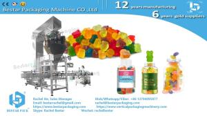 Wholesale Automatic weighing filling and labeling machine for gummy candy from china suppliers