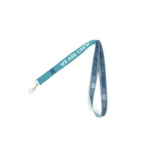 Wholesale Polyester Material Custom Woven Lanyards , Embroidery Safety Neck Lanyard from china suppliers