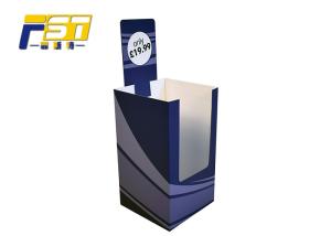 Wholesale Advertising Rectangle Cardboard Dump Bins Portable Saving Labor Power For Milk from china suppliers