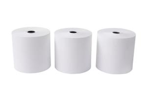 Wholesale Handheld 48g 80 X 80 Thermal Receipt Paper Rolls For ATM / POS from china suppliers