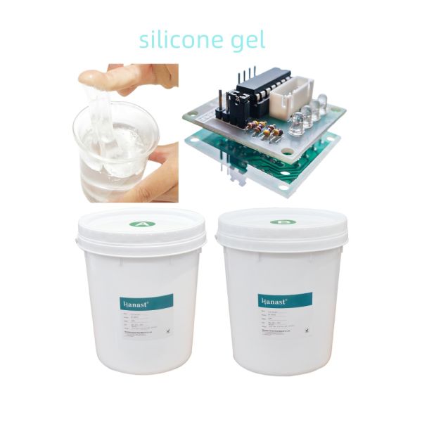 Waterproof Electronic Silicone Gel Liquid 2 Component RTV Potting Compound