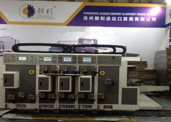 Carton Corrugated Flexo Printer Slotter Machine Auto Independent Lead Edge