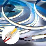 4pin 10mm LED Strip Connector Crystal Buckle Solderless Extension Terminal