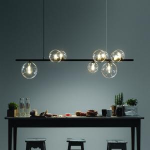 Wholesale Modern Led Chandeliers Glass Ball Chandelier Lighting LED Long molecule light(WH-MI-302) from china suppliers