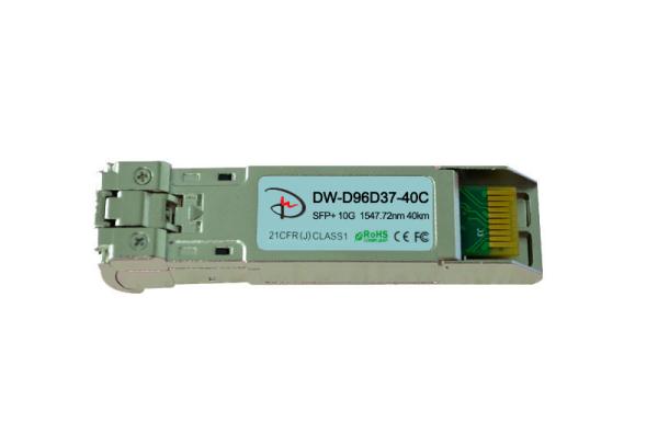 Fiber Optic Module Transceiver,SFP+DWDM 40KM,SFP+,1547.72nm,10G,DWDM,40km,Cisco