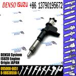 Huida Diesel Engine Fuel Injector 095000-6651 8-98030550-1 for genuine quantity