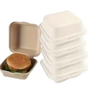 Wholesale Food Container Customized Biodegradable Corrugated Paper Takeout Box for Sustainable Food Service from china suppliers