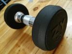 rubber coated dumbbell