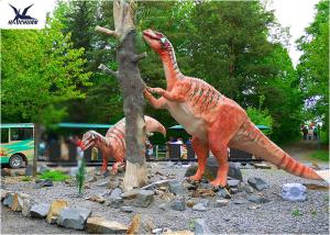Wholesale Amusement Park Decoration Realistic Dinosaur Models Artificial Mother And Baby Models from china suppliers