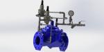 No Slam Operation Surge Anticipating Valve For Protecting Pumps / Pumping