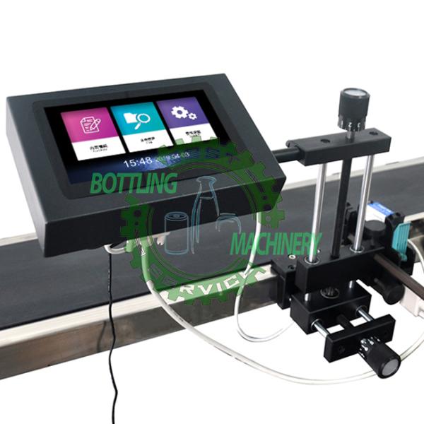 Installed On Bottle Conveyor High Resolution Inkjet Code Printer