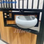 Bamboo Steel Stable European Horse Stalls With Sliding Door
