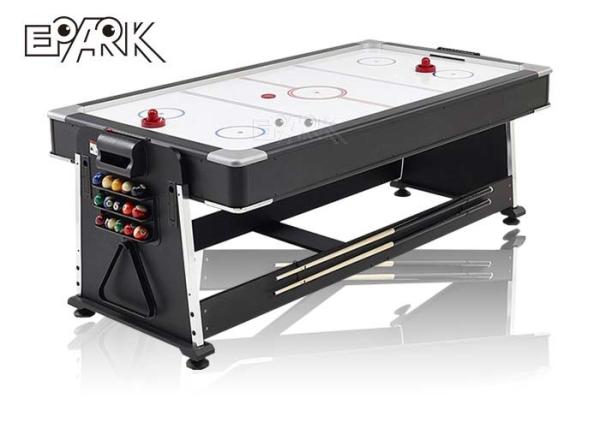 Rotatable 4 In 1 Multifunction Combo Pool Table Air Hockey Snooker Billiard