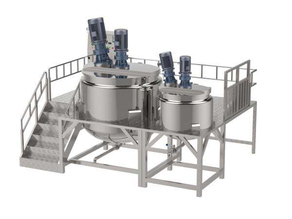 Efficient Toothpaste Manufacturing Machine Cosmetic Emulsifier Mixer CE