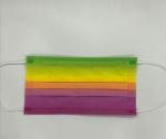 3 Ply Ear-Loop Colorful Non Medical Protective Face Mask With Skin Friendly