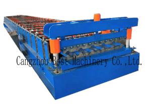 Wholesale YX-1020 Color Roofing Sheet Roll Forming Machine GI PPGI Raw Material from china suppliers
