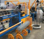 4m width Full Automatic double wire feeding Chain Link Fence Machine