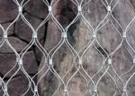 Rhomboid Hole Rockfall Prevention Netting with Ferruled Connection for Zoo