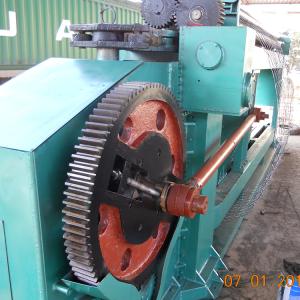 Wholesale Fast Speed Green Hexagonal Wire Netting Machine With Powerful 2.2Kw Hydraulic Station from china suppliers