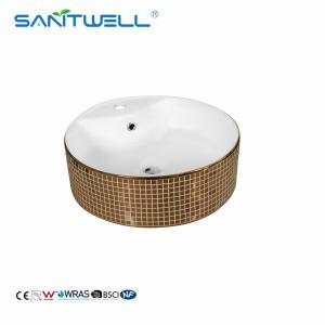Wholesale Chaozhou Ceramic Basin Washing Basin Countertop Ultra Thin Edge Bathroom Above Counter Basin from china suppliers