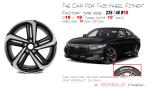19x8.5" Honda Accord Wheels For 2018-2022 OEM Alloy Rim 64127
