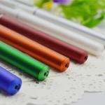 Gel pen,Promotional gel-ink pen with cap,black rubber gel-ink pen