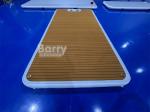 Digital Printing Inflatable Dock Blow Up Pontoon For Inflatable Island Floating