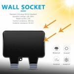 Wall Mounted Power Outlet Socket Outdoor Charging Poles Plastic Switch Box IP66