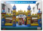 Funny Giant Inflatable Amusement Park Happy Family Bouncy House
